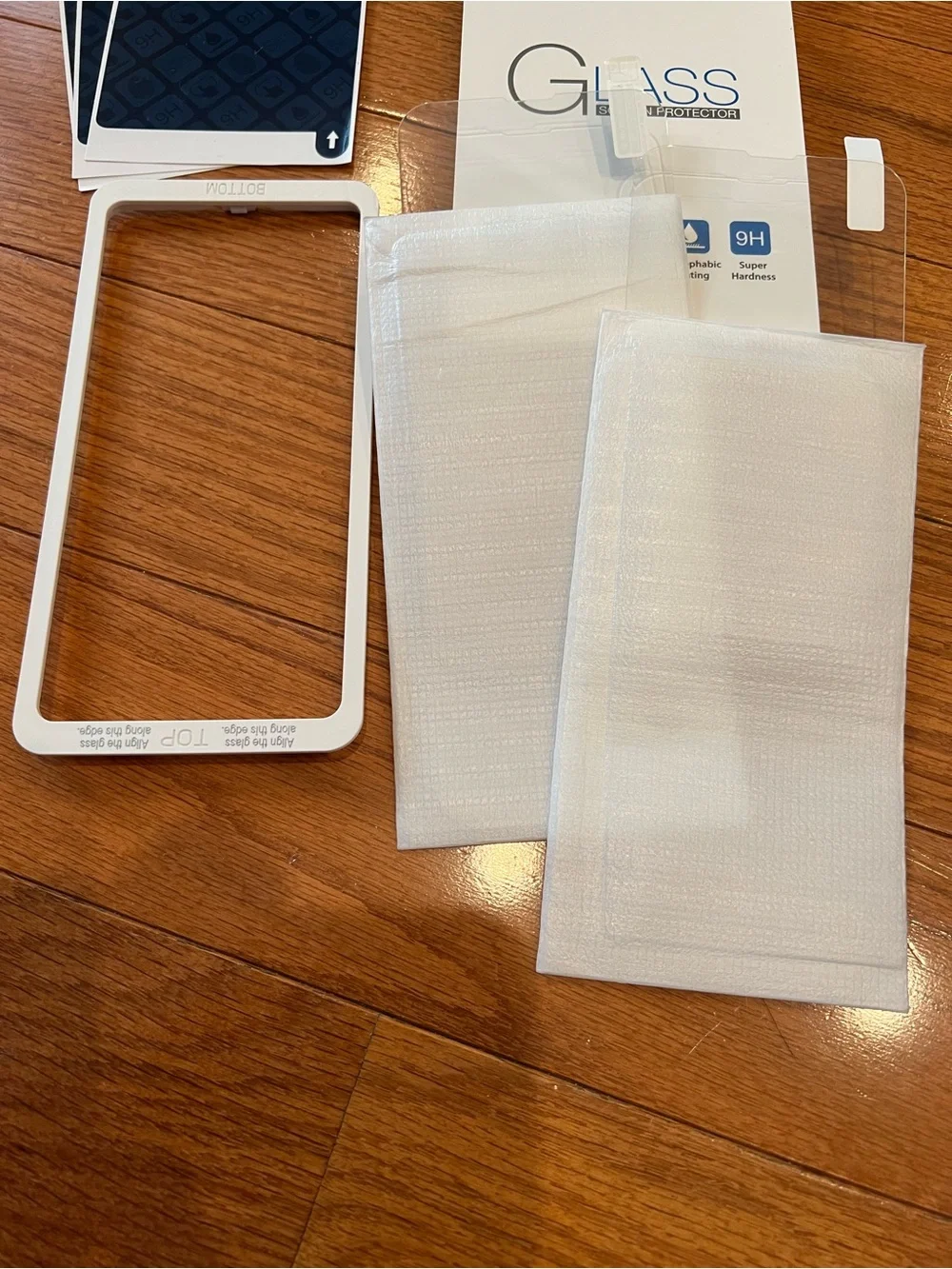 TETHYS 2 Pack Glass Screen Protector Compatible with iPhone 13 Pro Max 2021 6.7